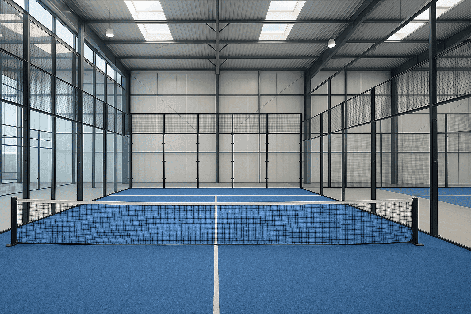 Instalaciones modernas de pádel